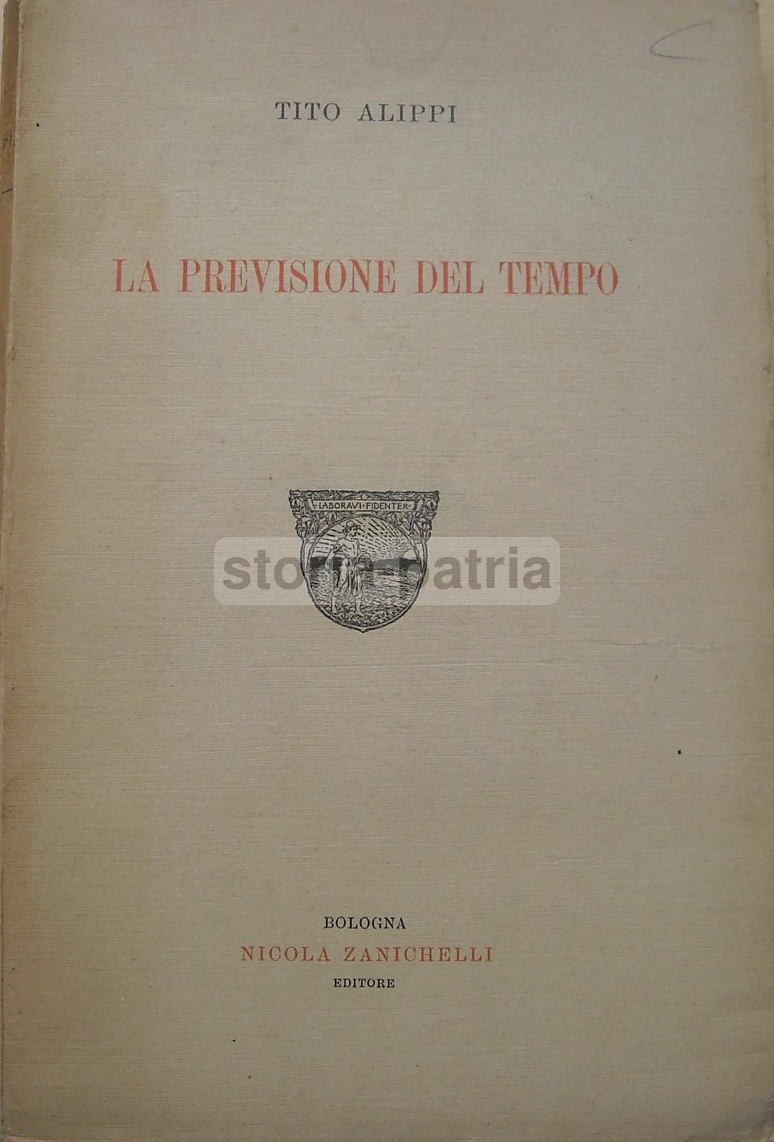 La Previsione Del Tempo   Tito Alippi   1930