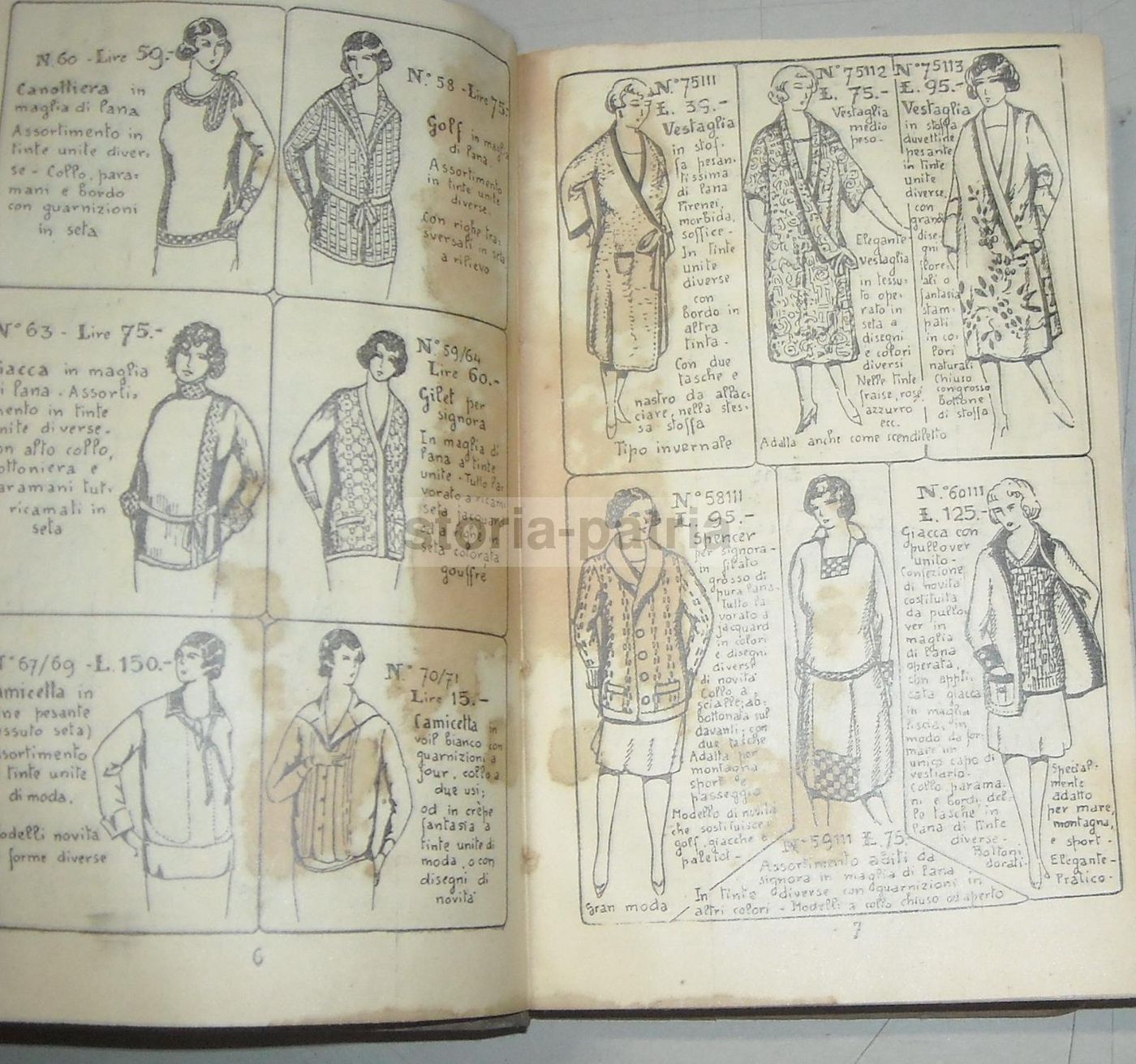Catalogo Magazzini A. Marchesi Milano 1929 Pubblicitario Illustrato