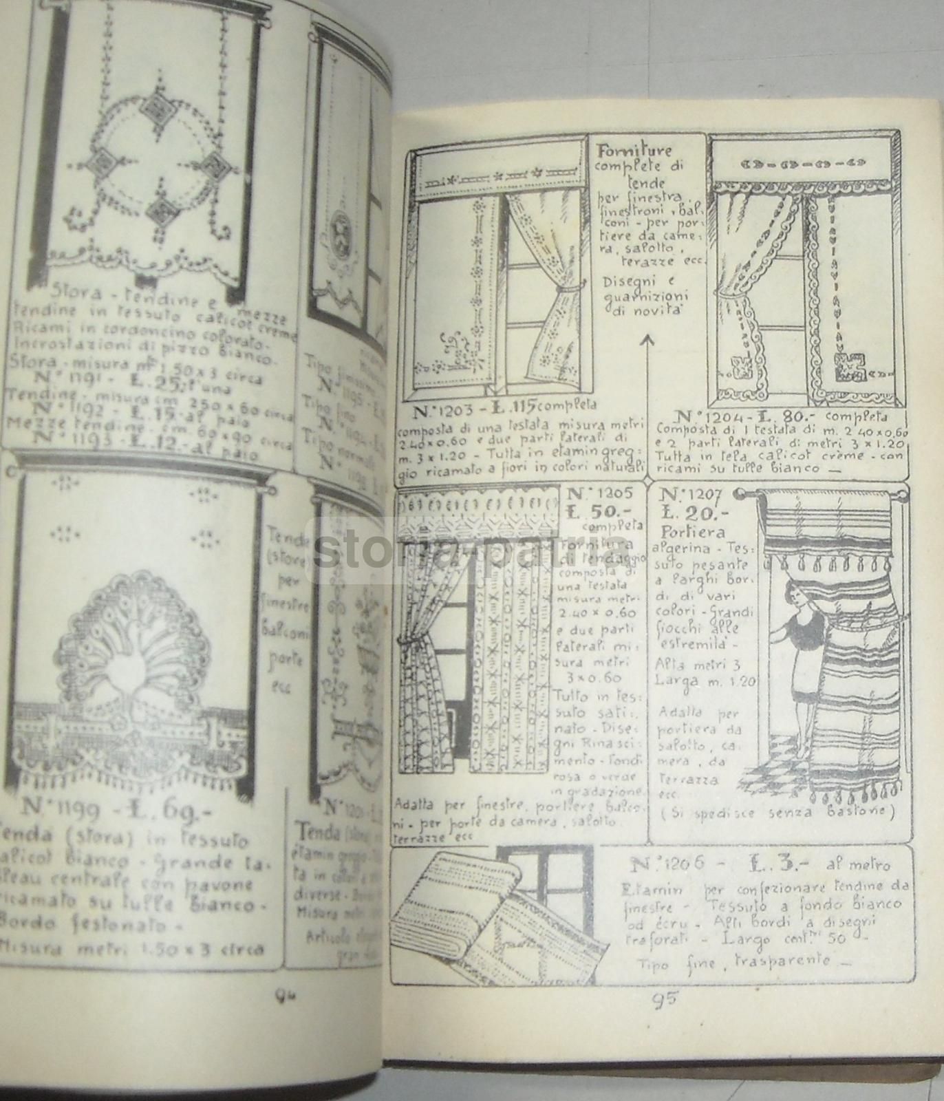 Catalogo Magazzini A. Marchesi Milano 1929 Pubblicitario Illustrato