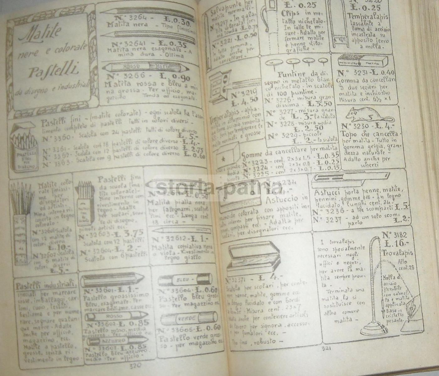 Catalogo Magazzini A. Marchesi Milano 1929 Pubblicitario Illustrato