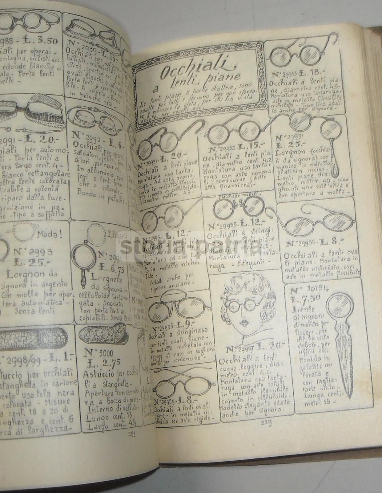 Catalogo Magazzini A. Marchesi Milano 1929 Pubblicitario Illustrato