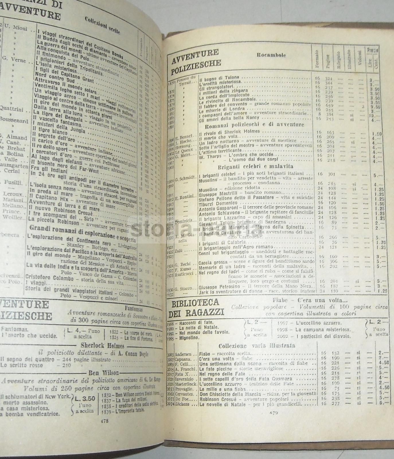 Catalogo Magazzini A. Marchesi Milano 1929 Pubblicitario Illustrato