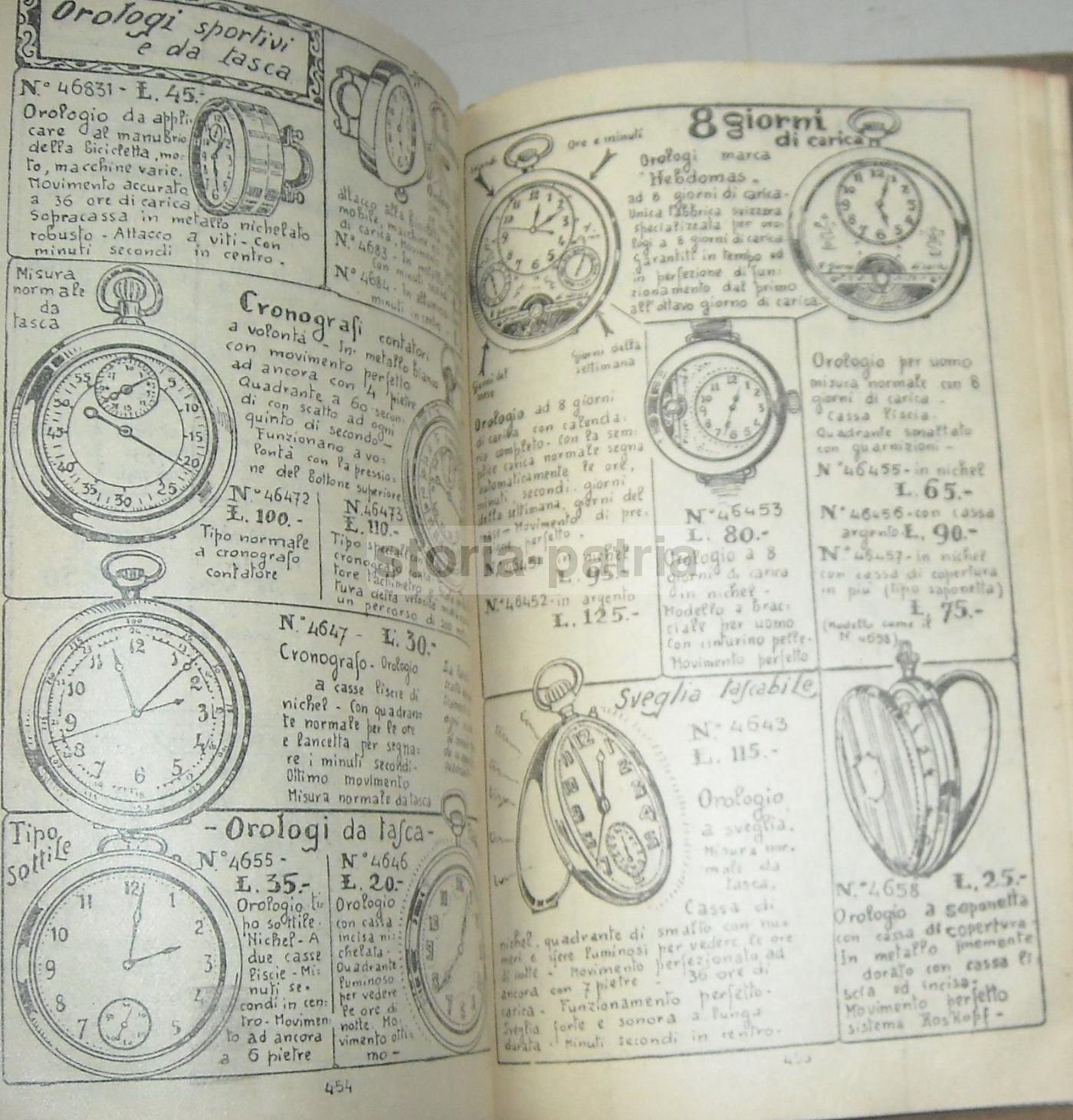 Catalogo Magazzini A. Marchesi Milano 1929 Pubblicitario Illustrato