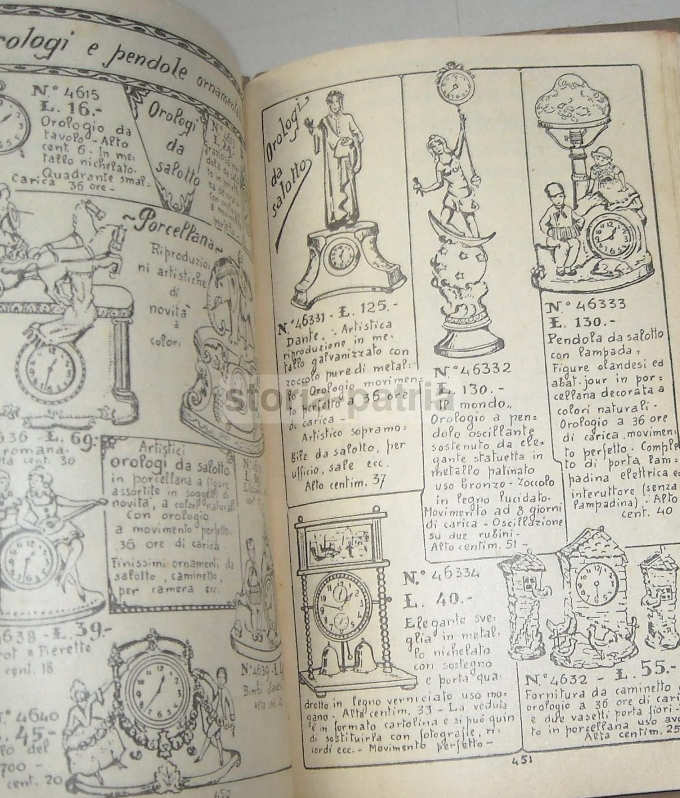 Catalogo Magazzini A. Marchesi Milano 1929 Pubblicitario Illustrato