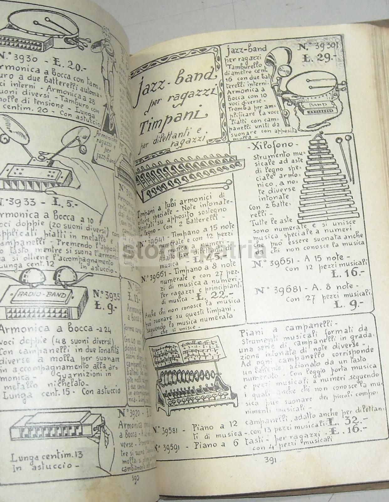 Catalogo Magazzini A. Marchesi Milano 1929 Pubblicitario Illustrato