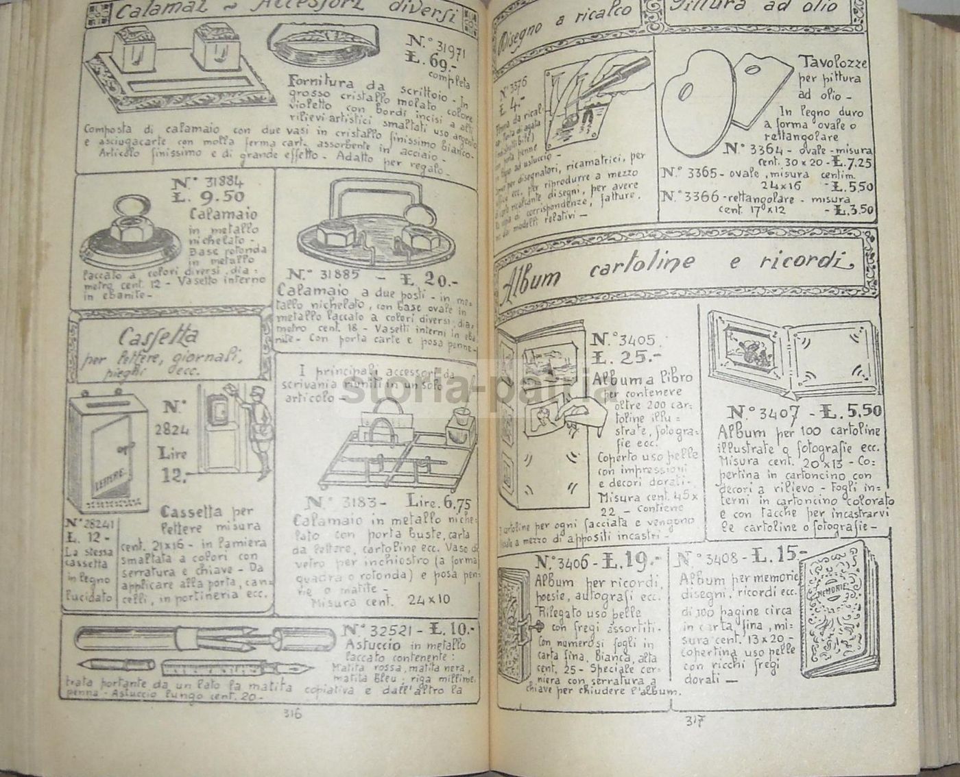 Catalogo Magazzini A. Marchesi Milano 1929 Pubblicitario Illustrato
