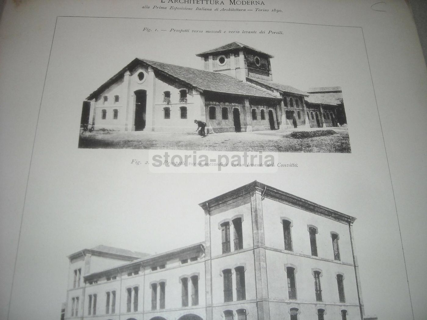 Scuola Di Agricoltura Di Orzivecchi, Brescia: Progetto Di Luigi Morelli, 1890
