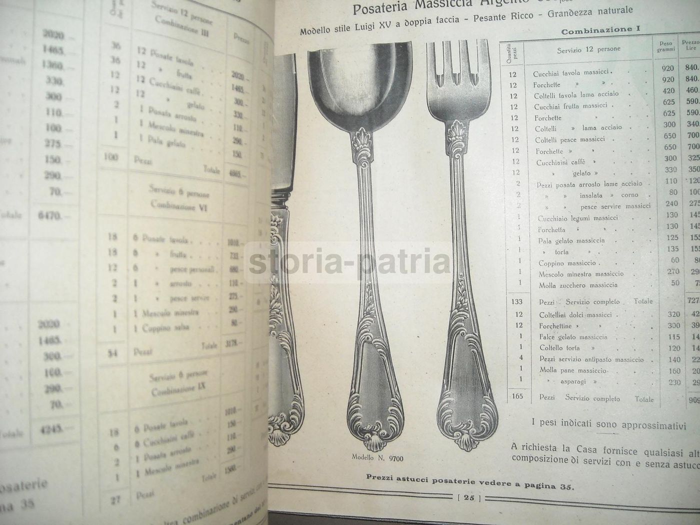 Catalogo Argenteria Cesare Marinai Milano 1927 Illustrato Posate