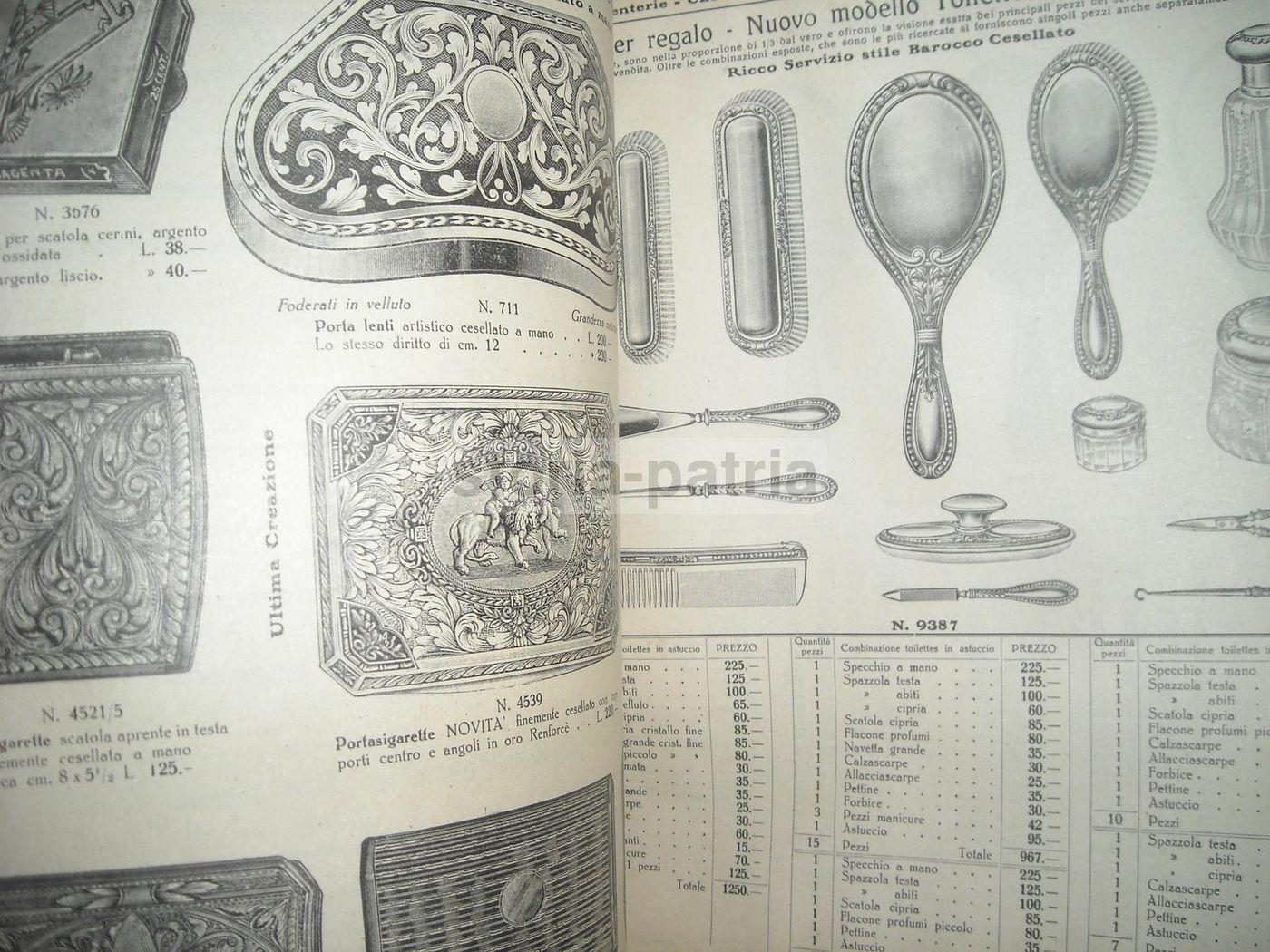 Catalogo Argenteria Cesare Marinai Milano 1927 Illustrato Posate