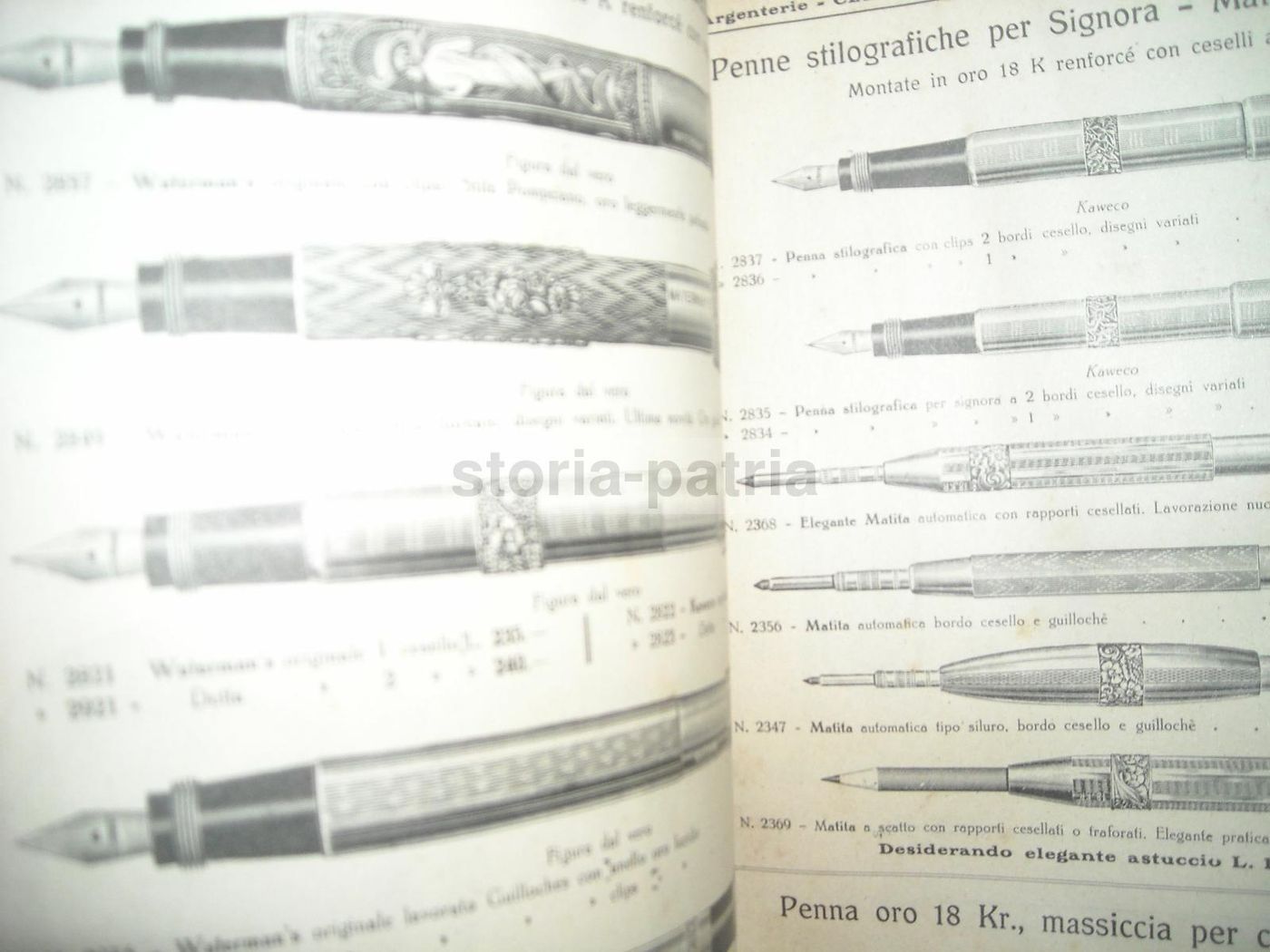 Catalogo Argenteria Cesare Marinai Milano 1927 Illustrato Posate