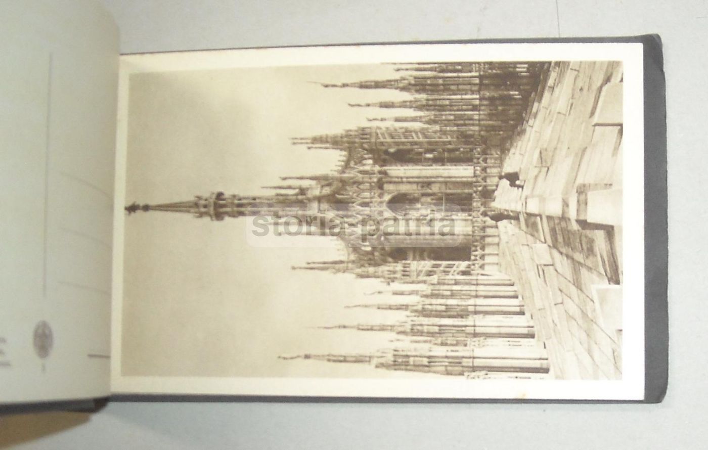 Album 18 Cartoline Antiche Milano: Duomo, Sant'Ambrogio E Cenacolo, 1920 Circa
