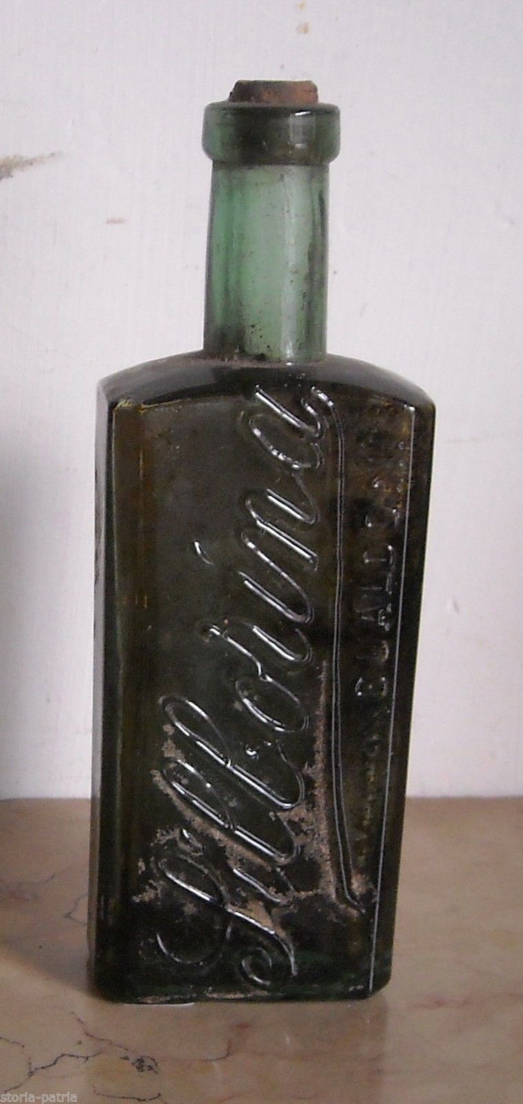 Bottiglia Silborina Gualdoni Milano Medicinale Malattie Respiratorie