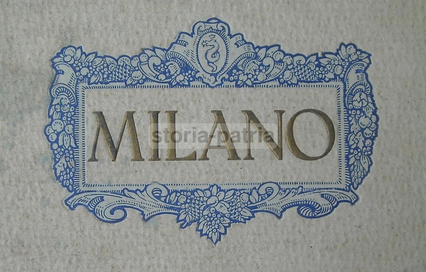 Album Fotografico Vedute Stereoscopiche Milano Anni '30 Scandolara