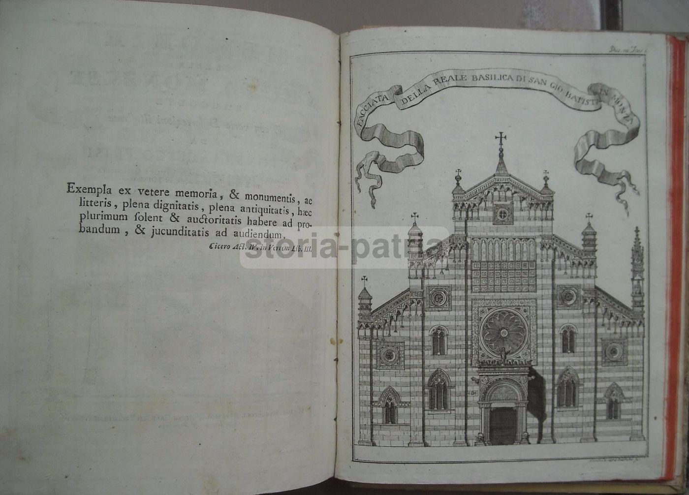 Memorie Della Chiesa Monzese, Antonio Francesco Frisi, 1774 1777