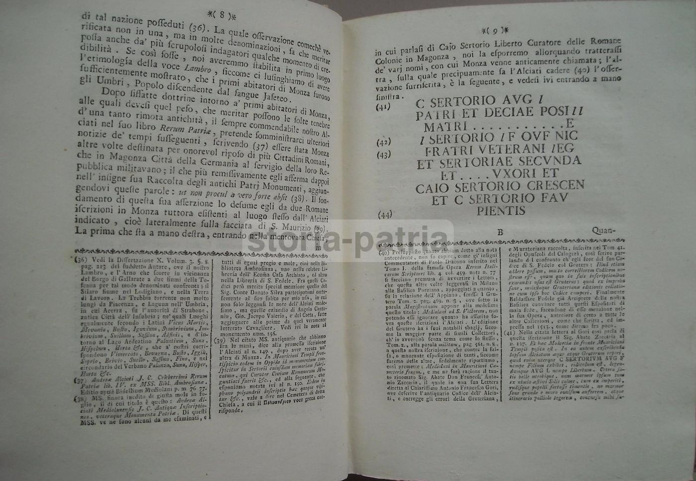 Memorie Della Chiesa Monzese, Antonio Francesco Frisi, 1774 1777