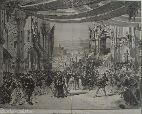 Don Carlo Di Verdi, Teatro Alla Scala, Milano: Scenografia Antica, Fine '800