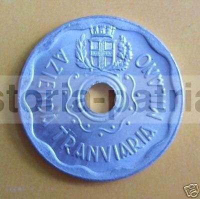 Gettone Azienda Tramviaria Milano 1944 Con Stemma Araldico