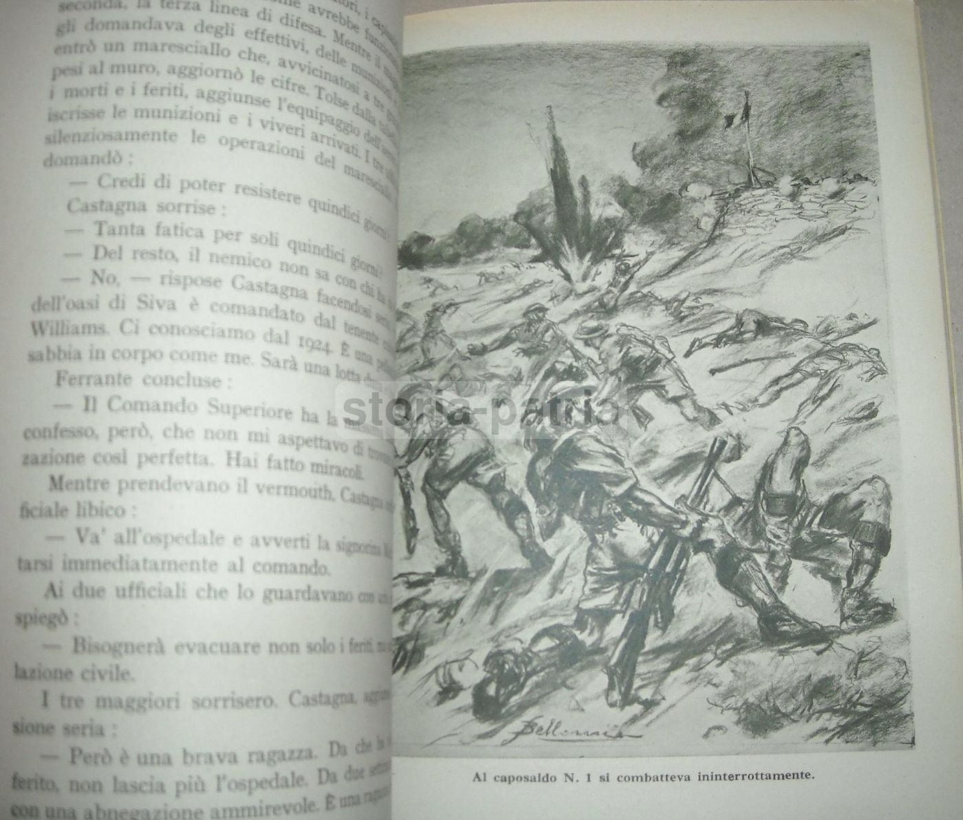 Gli Eroi Dell'Oasi Giarabub Di Mario Sardi 1942 Illustrato