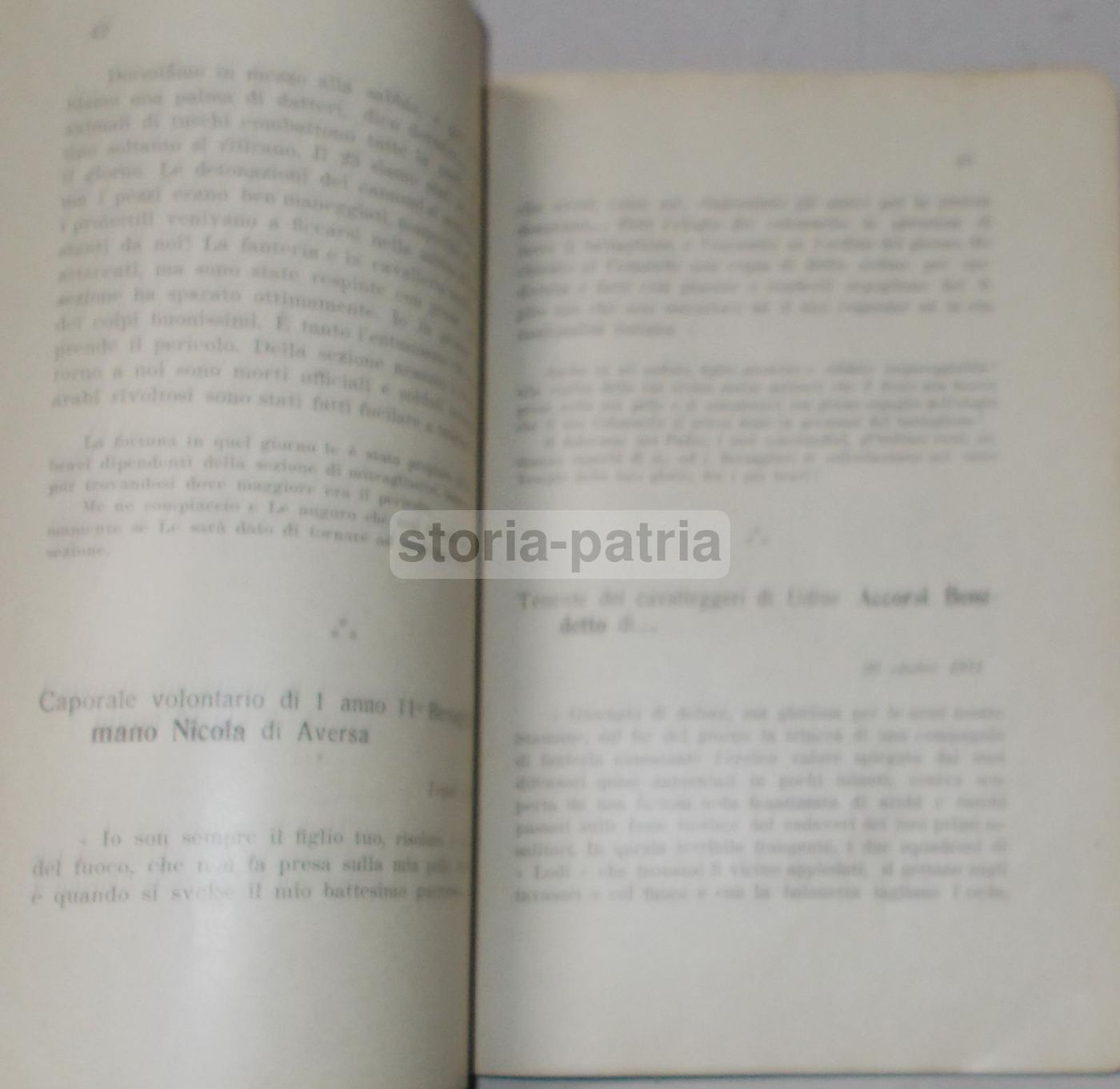 L'Anima Italiana: Guerra Libica, Lettere Soldati Bersaglieri, 1920