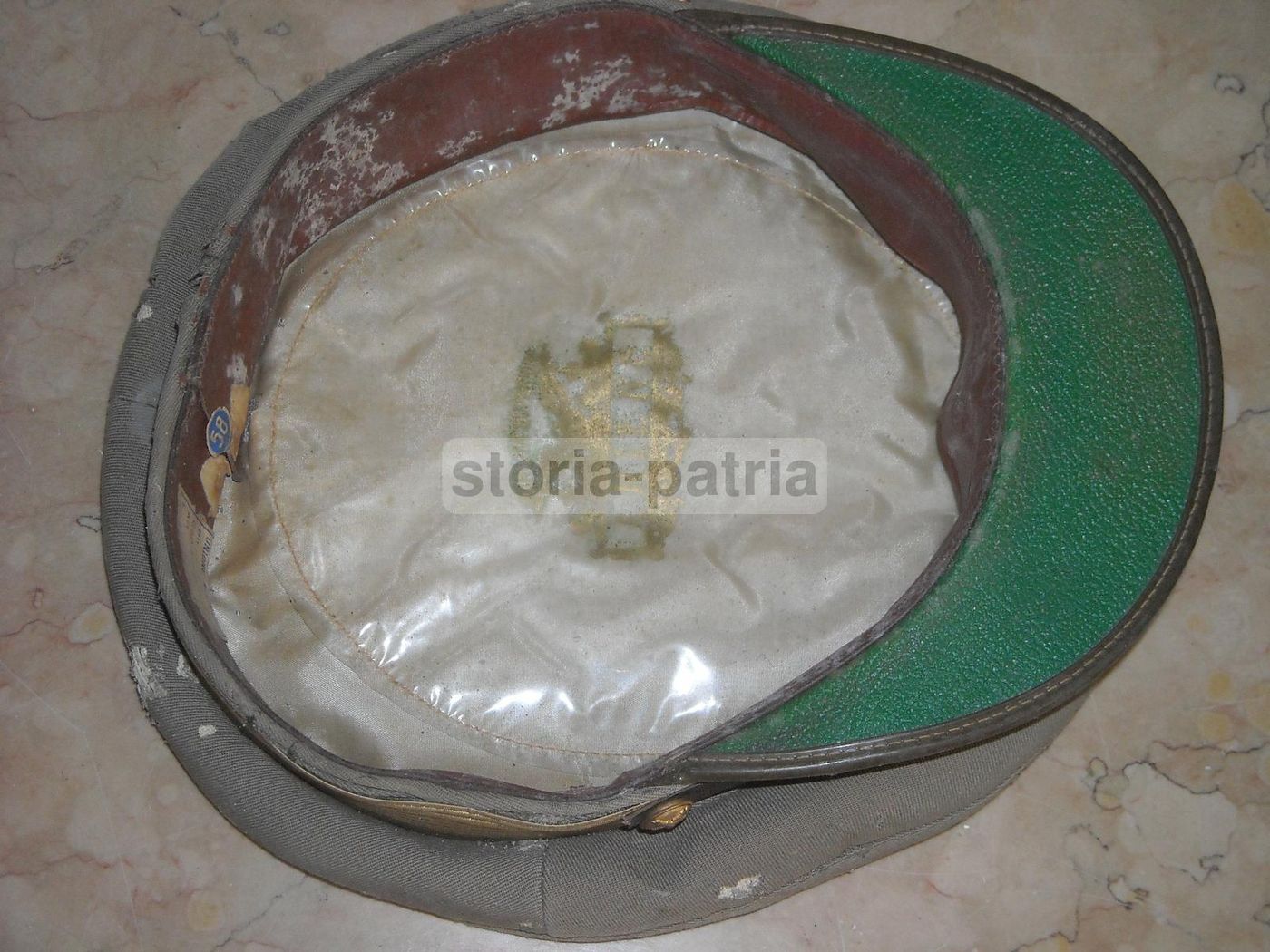 Antico Berretto Militare Artiglieria Campale 3° Reggimento Da Restaurare