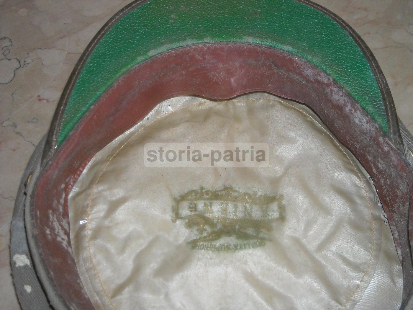 Antico Berretto Militare Artiglieria Campale 3° Reggimento Da Restaurare