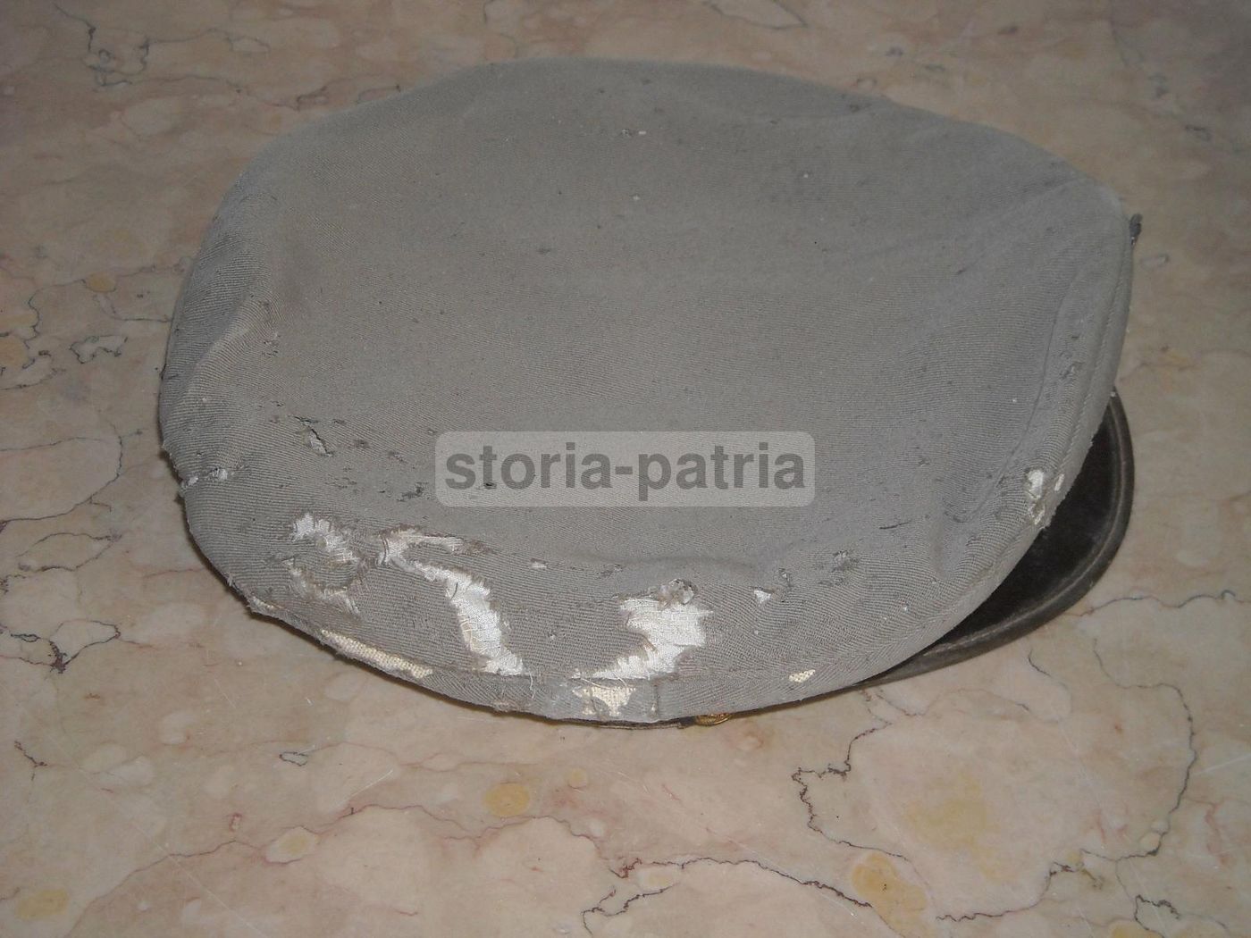 Antico Berretto Militare Artiglieria Campale 3° Reggimento Da Restaurare