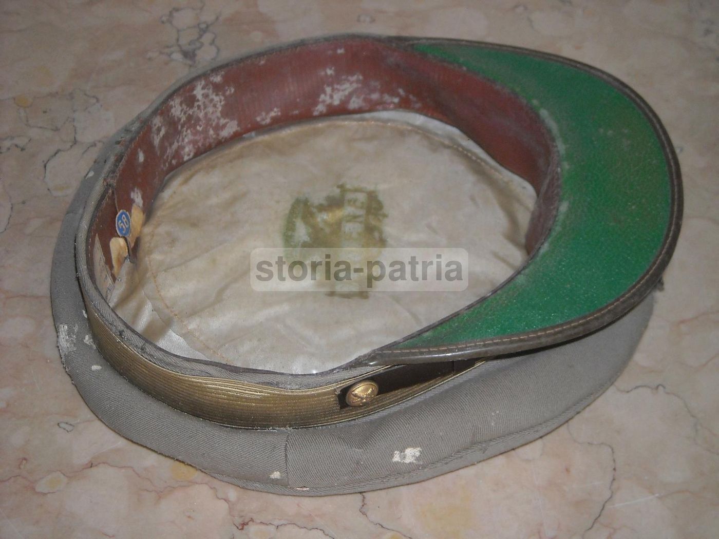 Antico Berretto Militare Artiglieria Campale 3° Reggimento Da Restaurare