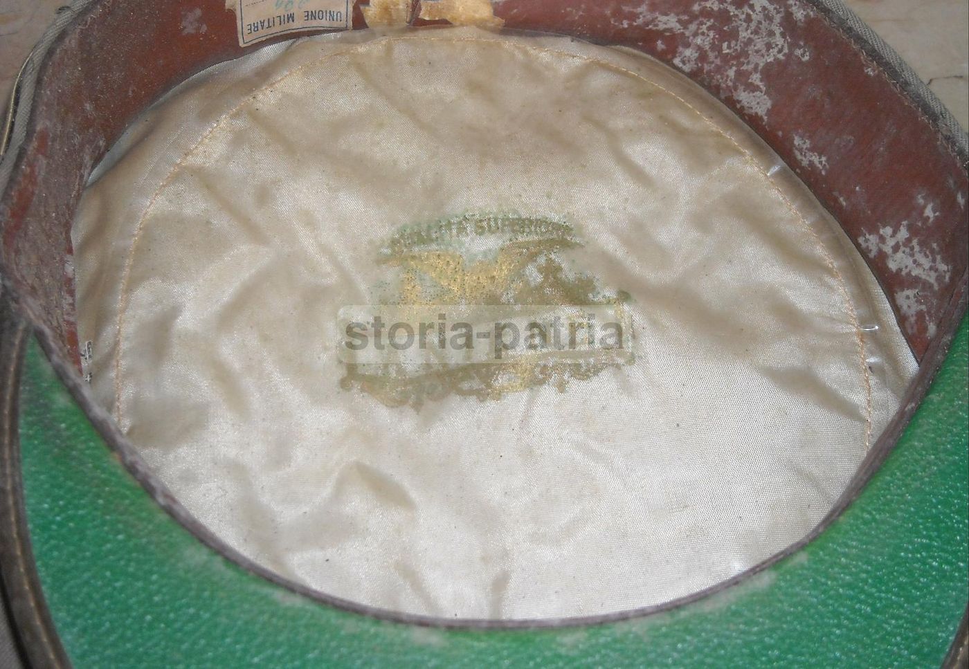 Antico Berretto Militare Artiglieria Campale 3° Reggimento Da Restaurare