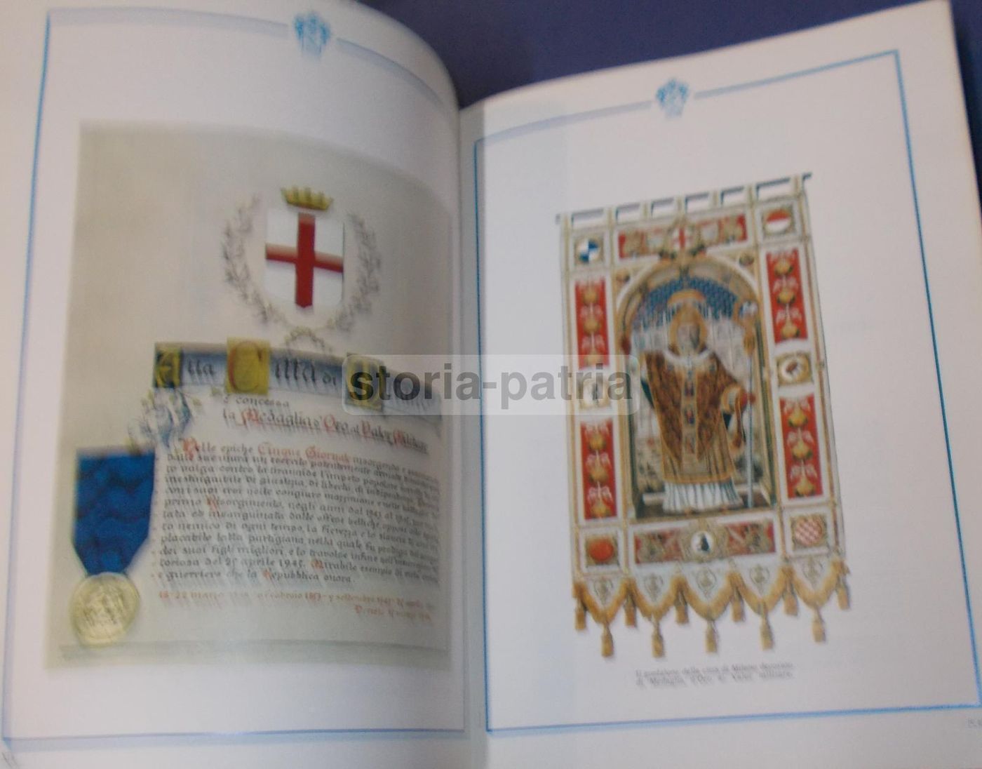 Albo d'Oro Decorati Al Valor Militare, Federazione Di Milano, 1985