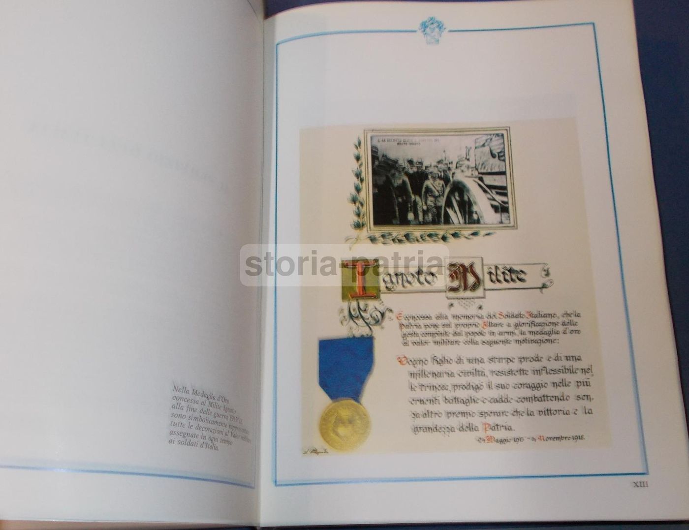 Albo d'Oro Decorati Al Valor Militare, Federazione Di Milano, 1985
