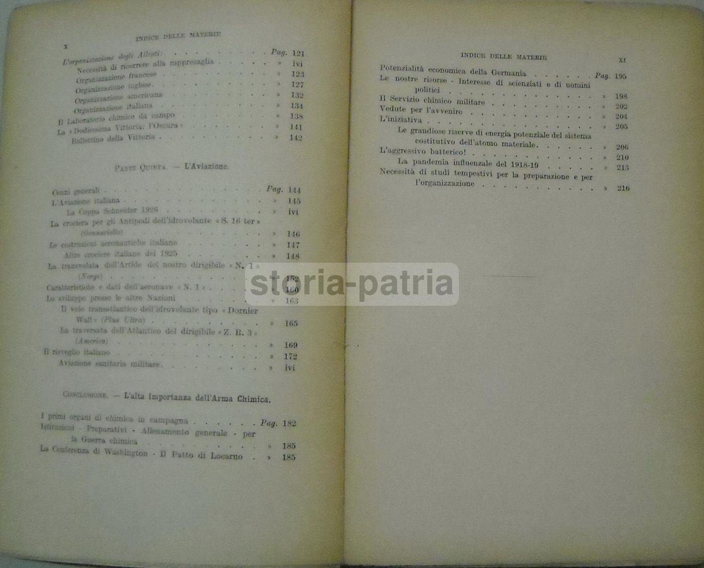 L'Arma Chimica Di Alfredo Pagniello, 1927