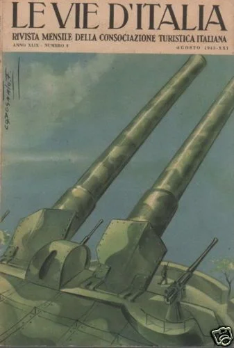 Odol Advertisement 1943, Duse and Military Illustration by Codognato