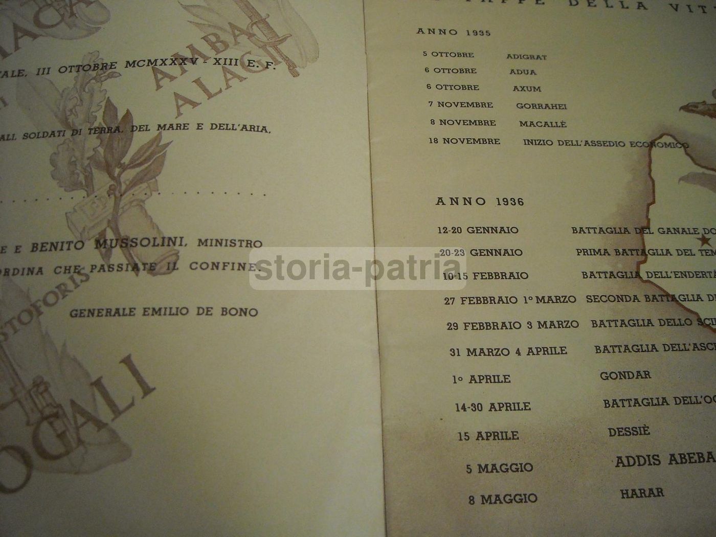 Proclamazione Dell'Impero 1937, Africa Orientale Italiana (AOI): Grafica Futurista, Militaria E Coloniale