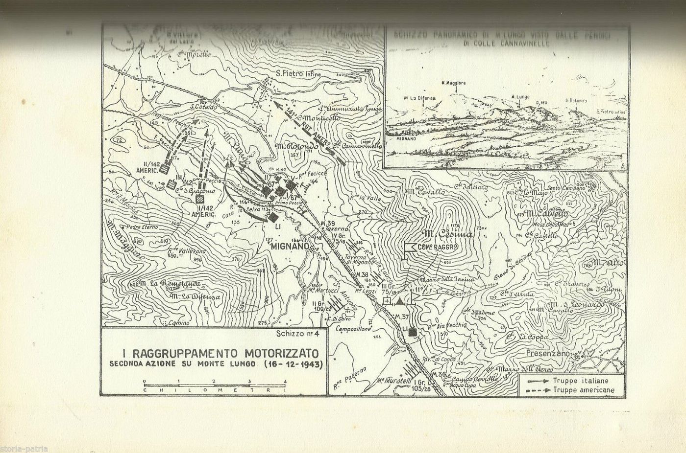 Il I Raggruppamento Motorizzato Italiano 1943 1944, Crapanzano 1949