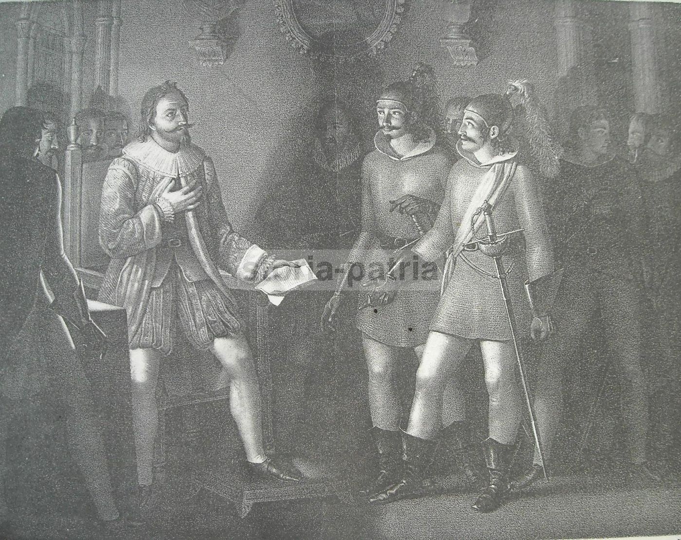 Litografia Fieramosca Simonetti Salimbeni Napoli 1836 Originale