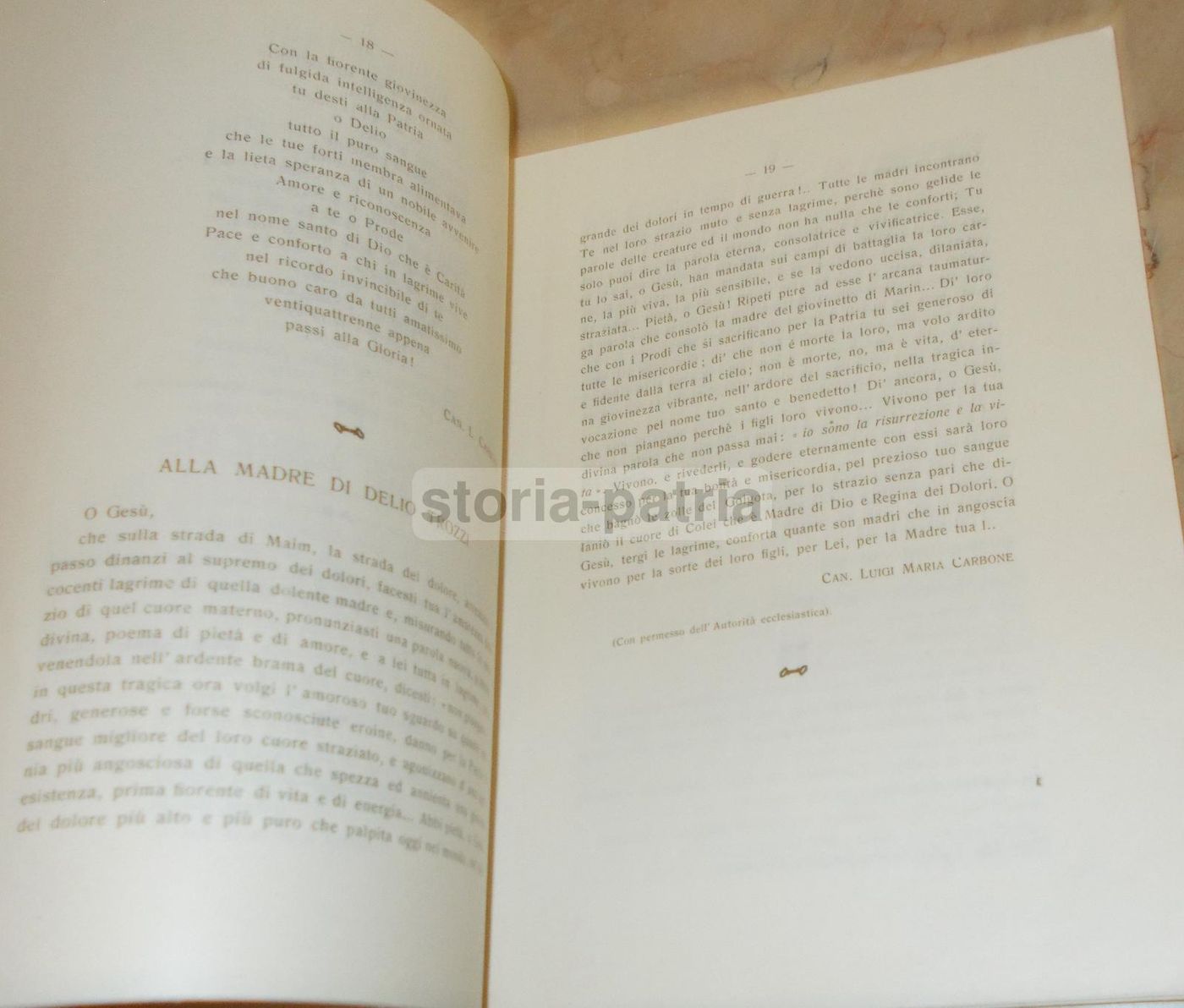 Necrologio Tenente Delio Trozzi Caduto Grande Guerra Lanciano 1918