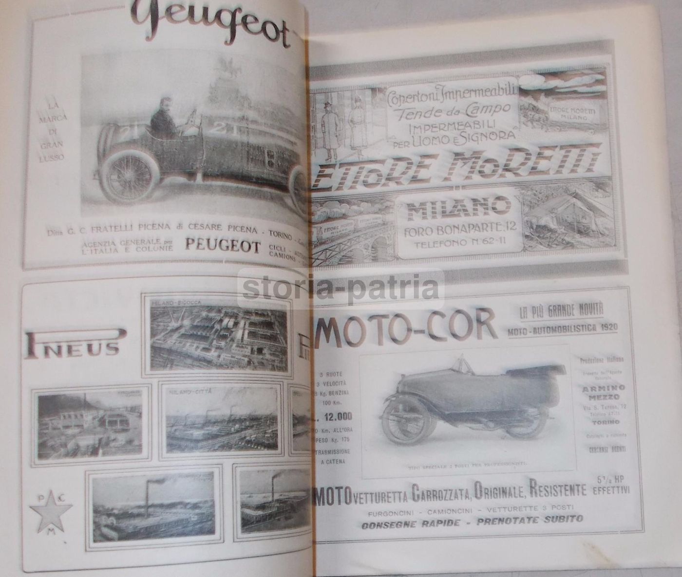 Convegno San Michele Del Carso TCI 1920, Venezia Giulia, Trieste E Istria