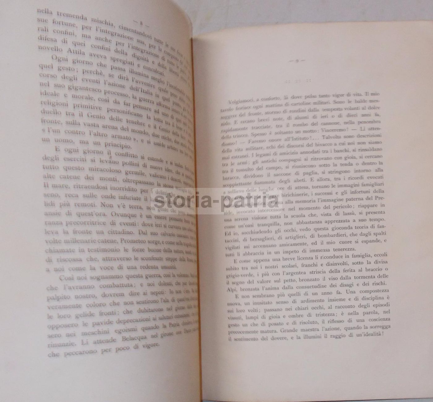 Primavera Eroica, Gustavo Canti (1917): Memoriale Per Gli Studenti Caduti Di Roma