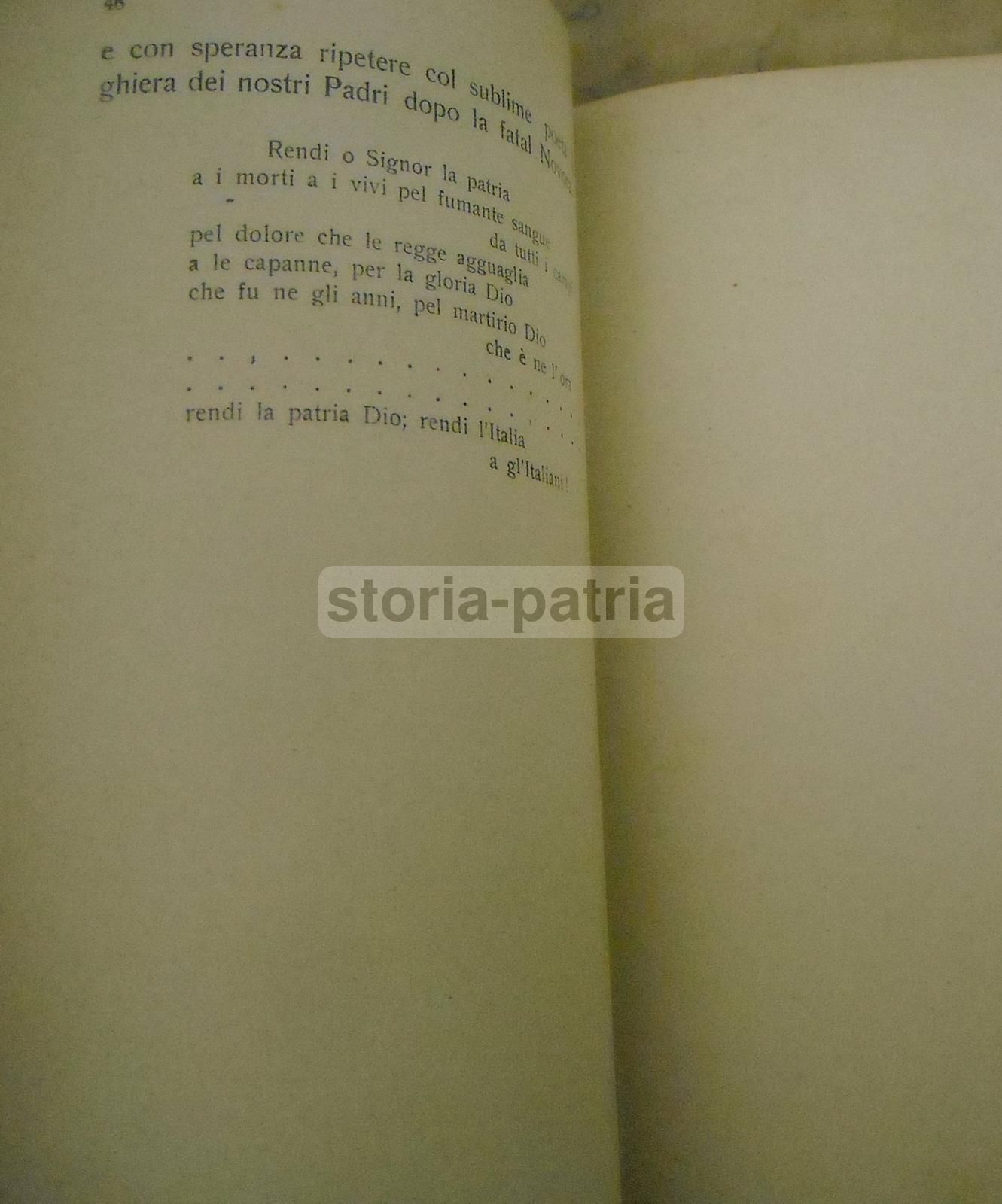 Il Postulato Etico Dell'Italia In Guerra   Ugo Morganti (Salerno, 1918)