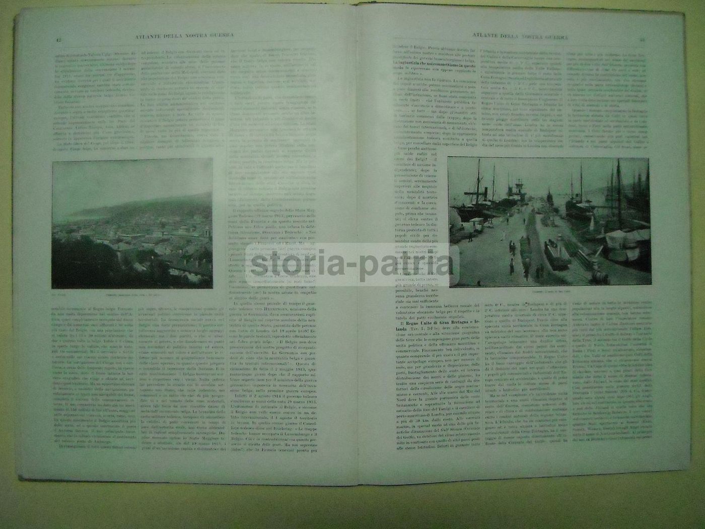 Atlante Della Nostra Guerra: 16 Tavole E Mappe Della Grande Guerra, De Agostini 1916