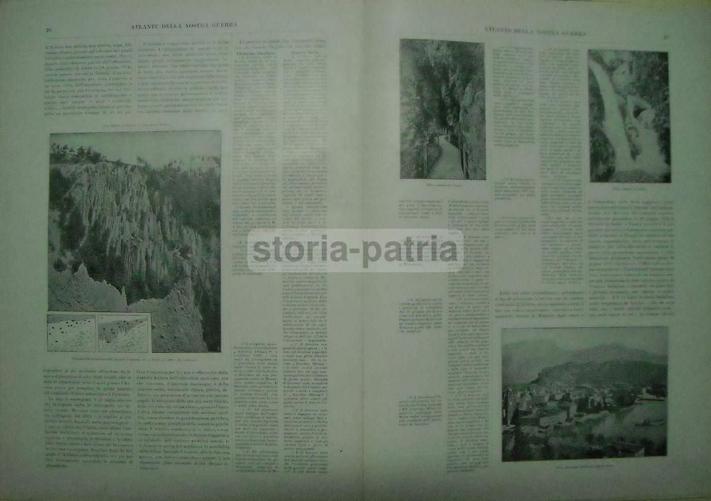 Atlante Della Nostra Guerra: 16 Tavole E Mappe Della Grande Guerra, De Agostini 1916