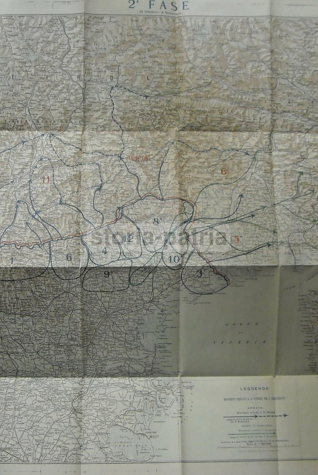 Battaglia Di Vittorio Veneto 1918 Con Tre Grandi Mappe Storiche