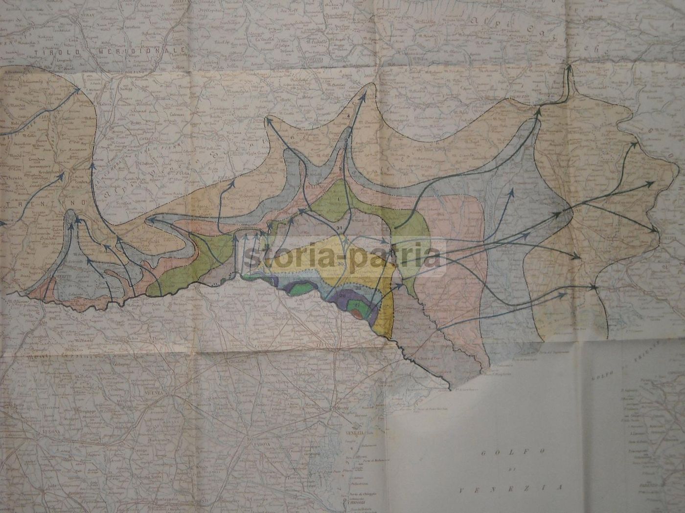 Battaglia Di Vittorio Veneto 1918 Con Tre Grandi Mappe Storiche