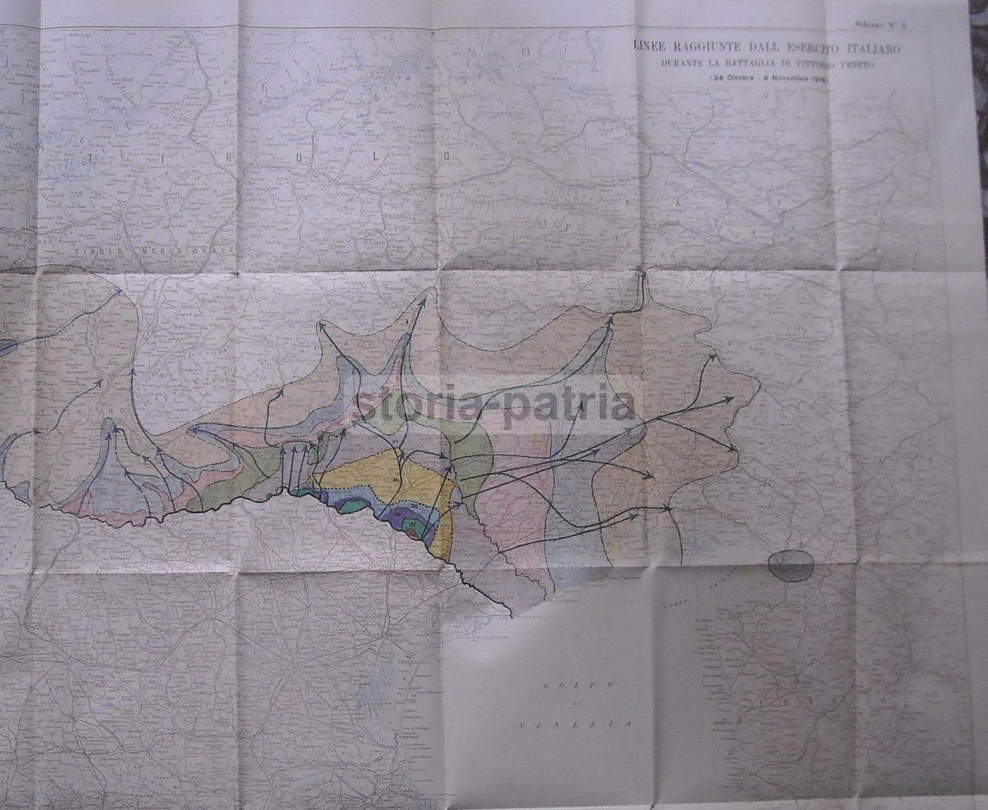 Battaglia Di Vittorio Veneto 1918 Con Tre Grandi Mappe Storiche