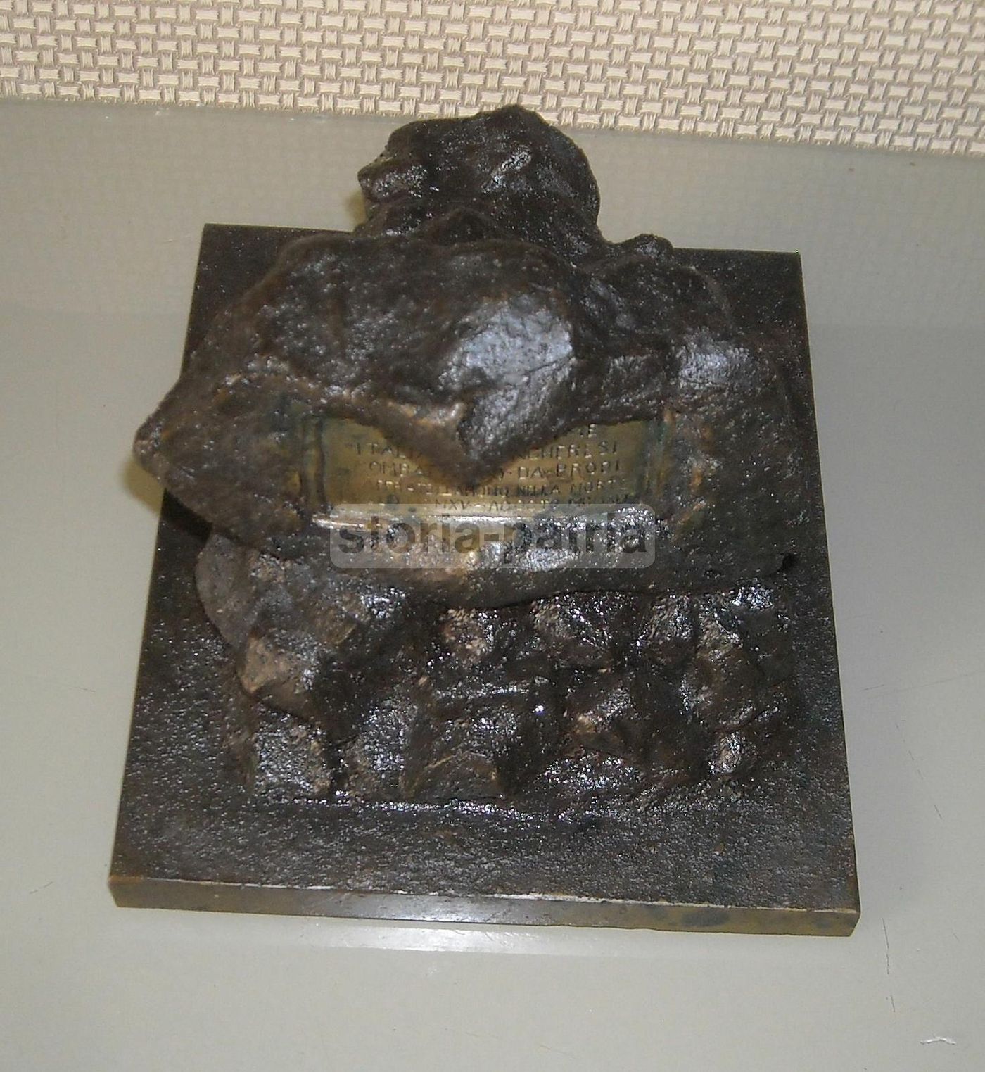 Scultura In Bronzo Sagra Di San Michele, WWI 1916, Duca d'Aosta