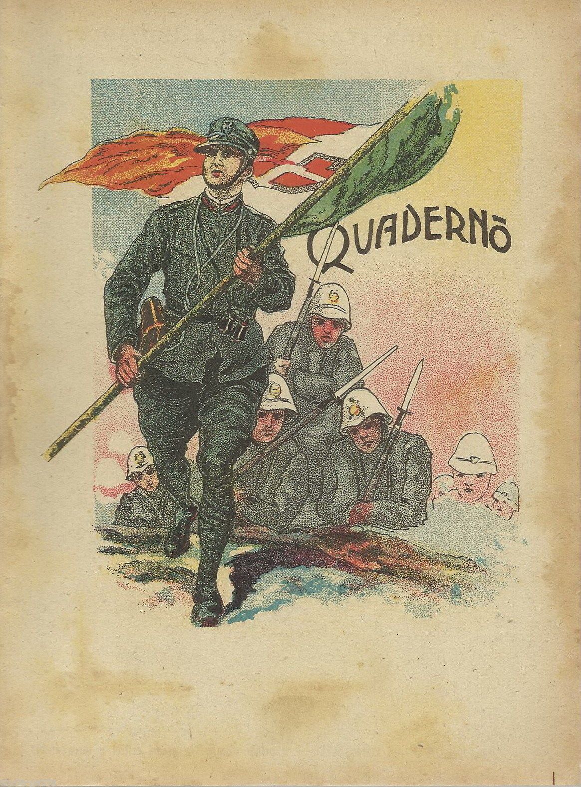 Quaderno Guerra Italo Turca 1911 1912 Ascari Eritrei Bir Rodan Scerif