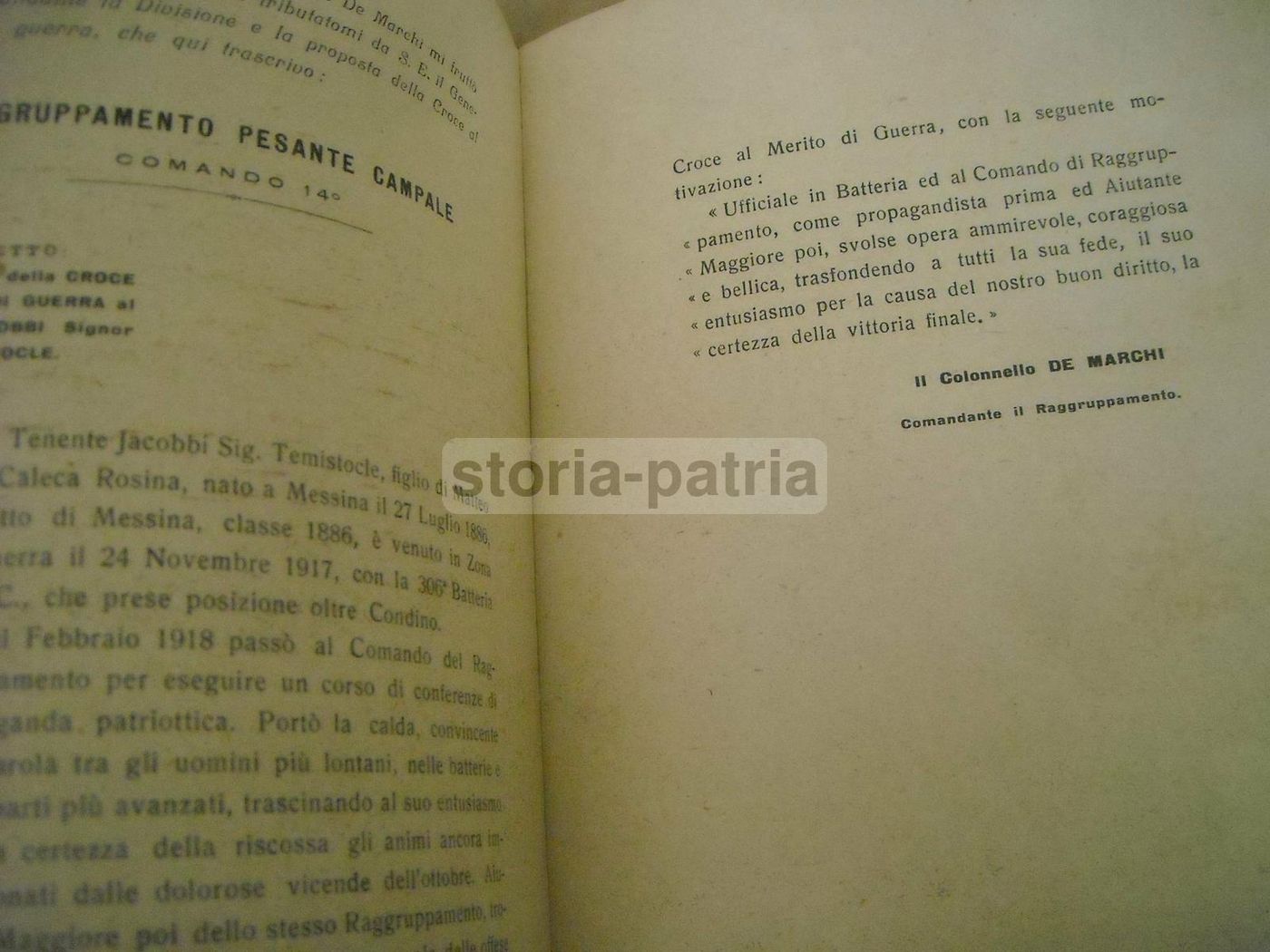 Dopo Caporetto Di Temistocle Jacobbi, 1926 Circa. Rara Edizione Sulla Prima Guerra Mondiale.