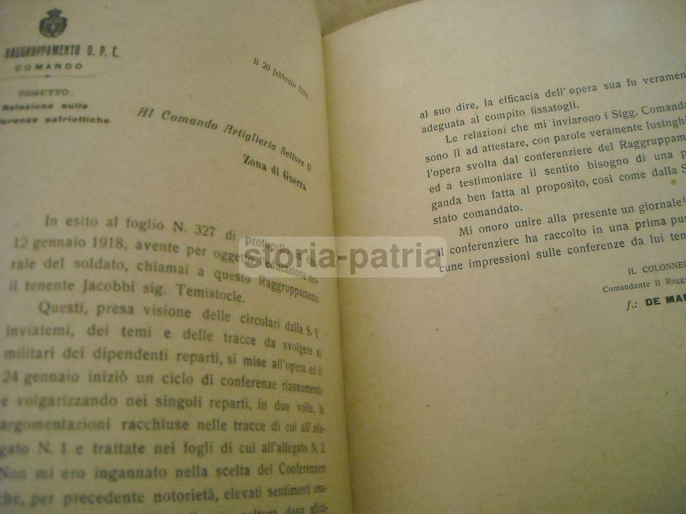 Dopo Caporetto Di Temistocle Jacobbi, 1926 Circa. Rara Edizione Sulla Prima Guerra Mondiale.