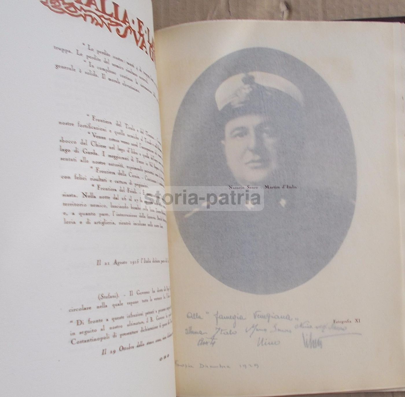 L'Italia E La Sua Guerra Di Andrea Busetto (1932)   Edizione Illustrata