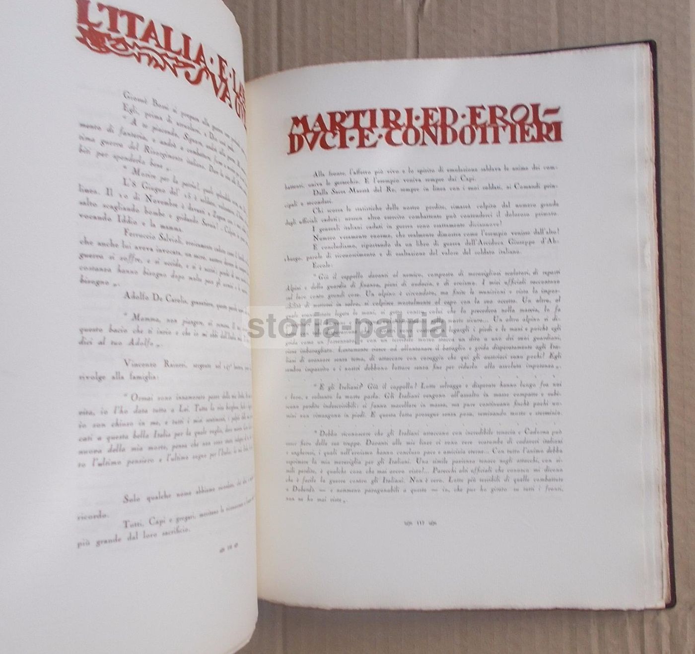 L'Italia E La Sua Guerra Di Andrea Busetto (1932)   Edizione Illustrata